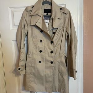 NWT Banana Republic Beige/Tan Trench Coat